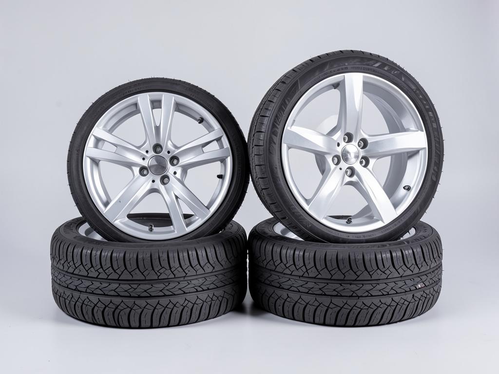 17″ Alloy Rims with Tyres (Set of 4)